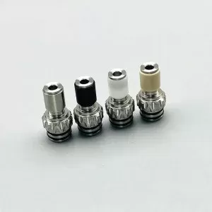 510 Drip Tip Hammer Style MTL MouthPiece Stainless steel Tip For Vape Tank RTA RDTA