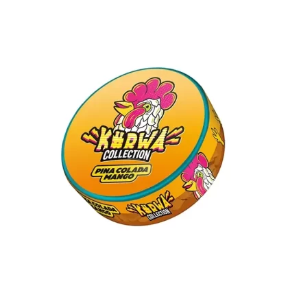 Kurwa Collection Pina Colada Mango Nicotine Pouches - Strength#16mg (CEE8AE)