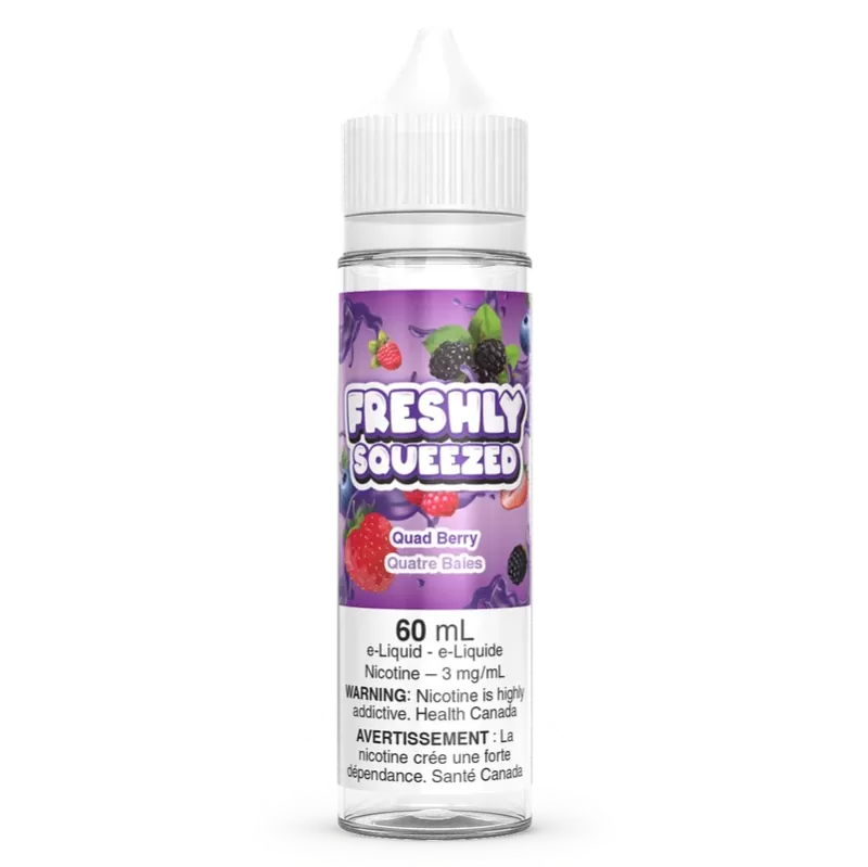 Freshly Squeezed 60ml – Quad Berry