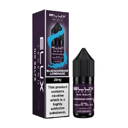 Blackcurrant Lemonade Nic Salt E-Liquid by Elux