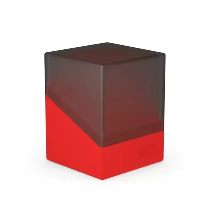 Ultimate Guard – Boulder Deck Case 100+ Synergy (Black/Red)