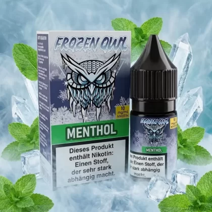 Frozen OWL Nikotinsalz Liquid – Menthol - Vapebazar