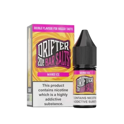 Drifter Bar Nic Salt 10ml E-Liquid – Mango Ice