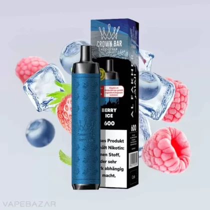 Al Fakher Crown Bar 600 – Berry Ice - Al Fakher / 20mg/ml / ca. 600