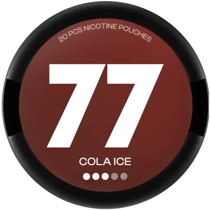 77 Cola Ice Nicotine Pouches – 10mg (5 Pack)