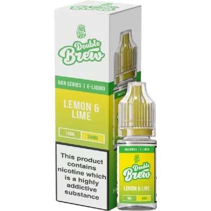 Ohm Brew Double Brew Nic Salt E-Liquid Lemon & Lime