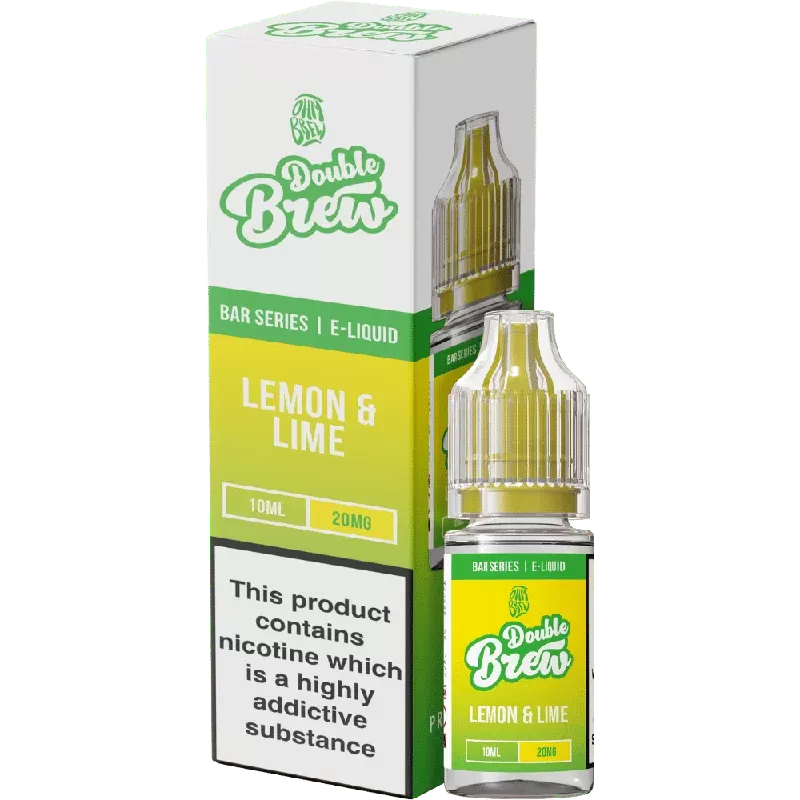 Ohm Brew Double Brew Nic Salt E-Liquid Lemon & Lime