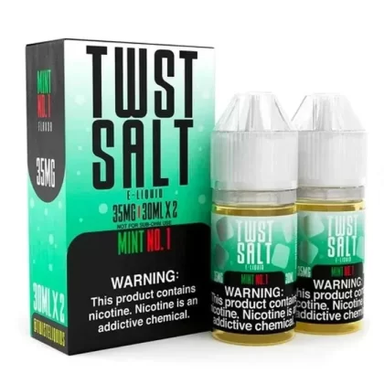 Mint No.1 Nicotine Salt by Twist E-Liquids - Size#60ml~Nicotine#35MG>50MG