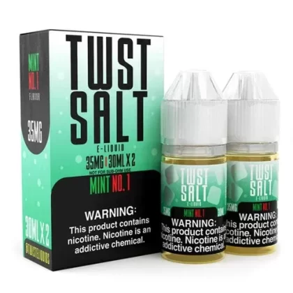 Twist E-Liquids Mint No.1 60ml Salt E-Juice - Eliquidsupply