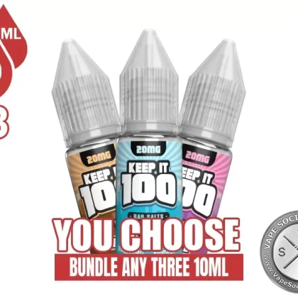 Keep It 100 Bar Salt Bundle 3x10ml (30ml)