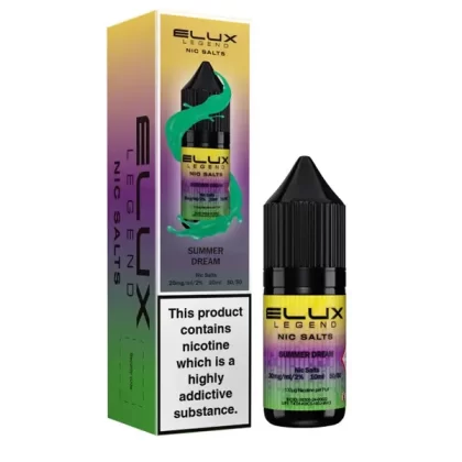 Elux Legend Summer Dream Nic Salt E-Liquid - Vape Product, Vape Product