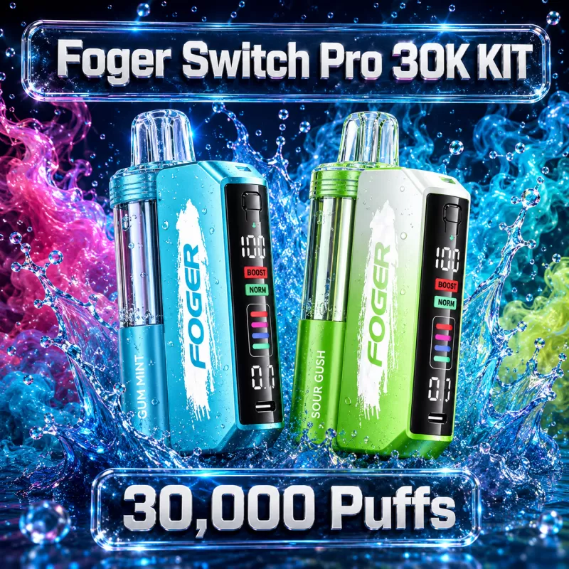 Foger Switch Pro 30K KIT TEXAS COMPLIANT AVAILABLE - Miami Mint (Texas Compliant) - Image 2