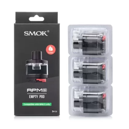 SMOK RPM 5 Empty Pod Cartridge 6.5ml (3pcs/pack) - Vaporider Deals