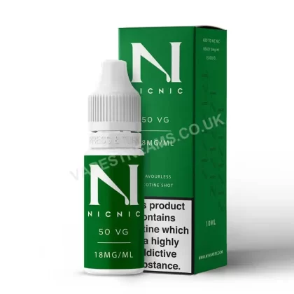 Nic Nic 50/50 Nicotine Booster Shot - Vapestreams Co