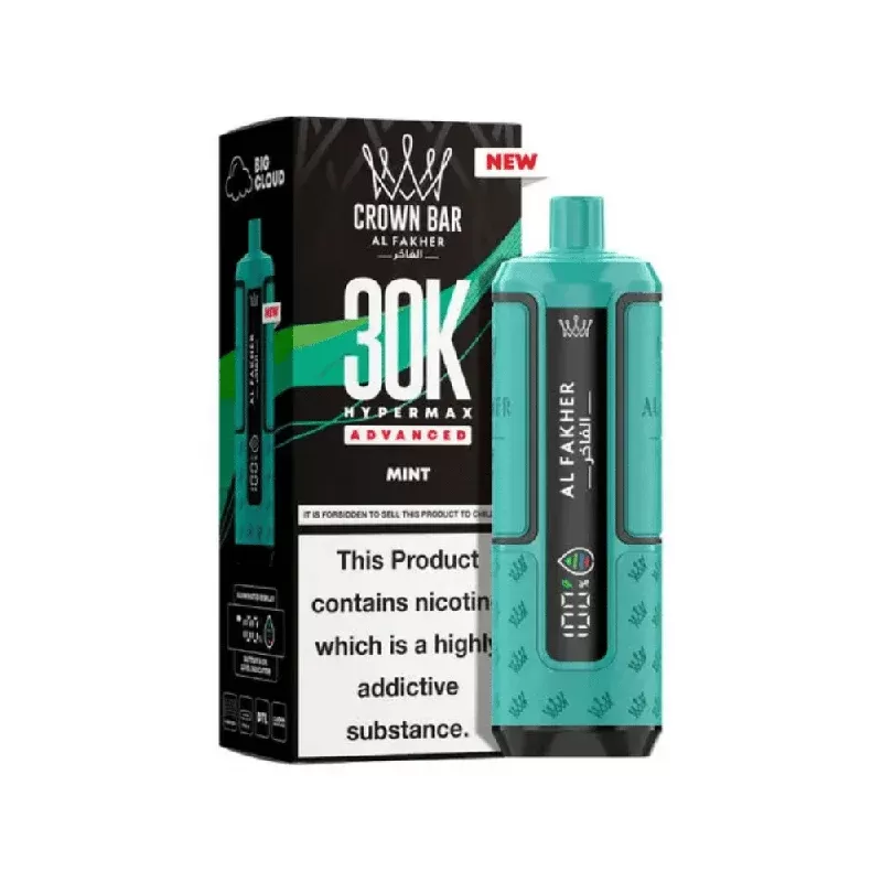 Al Fakher 30K Hypermax Prefilled Pod Kit Mint - Strength#20mg (C76E6B)