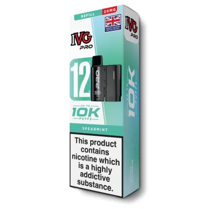 Spearmint Pro 12 Refill Pod by IVG - 20 mg/ml