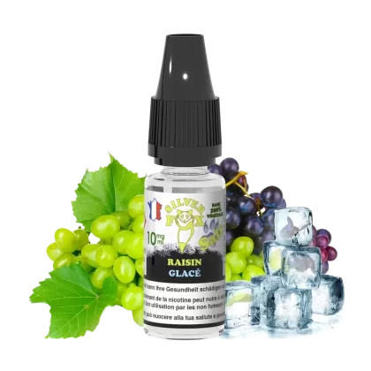 Grape ICE Silver Fox 10ml nicotine salt e-liquid