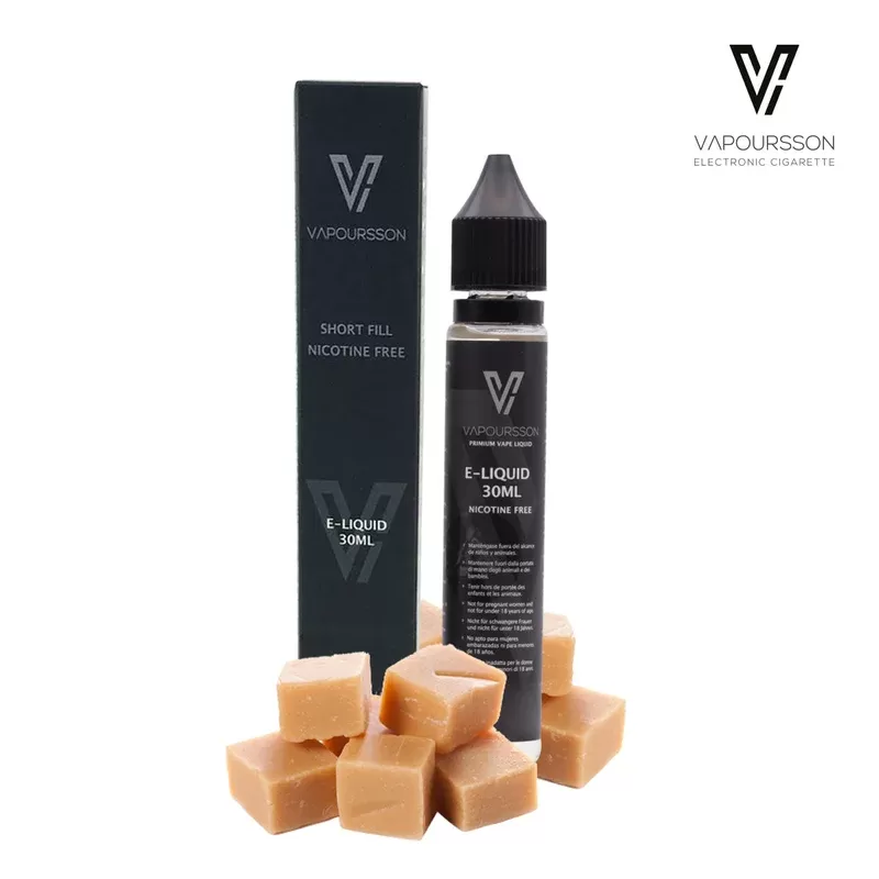 Vapoursson e-Liquid – Toffee 0mg 30ml Shortfill | Cigee