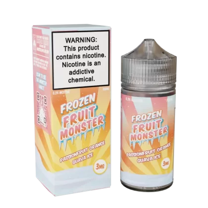 Frozen Fruit Monster - Passionfruit Orange Guava Ice - 100ML E-Liquid
