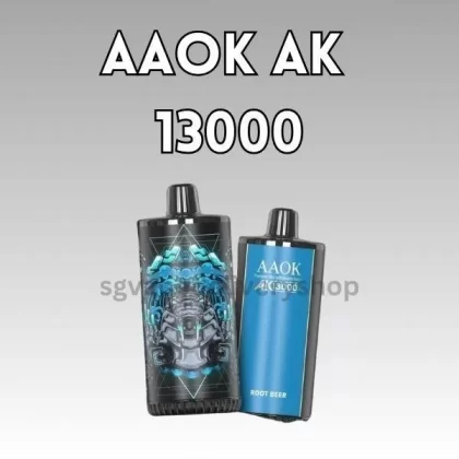 Aaok AK 13000 Puffs - Grape Apple Ice
