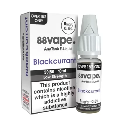 Blackcurrant E-Liquid Anytank Series by 88vape (10ml) - 3mg