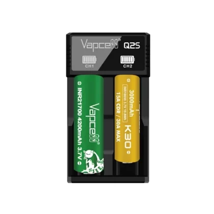 Vapcell Q2S Dual Battery Charger