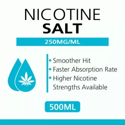 500ML 250mg/ml nicotine salts