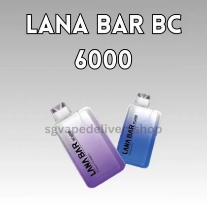 Lana Bar BC 6000 Puffs - Freezy Lemon Tea
