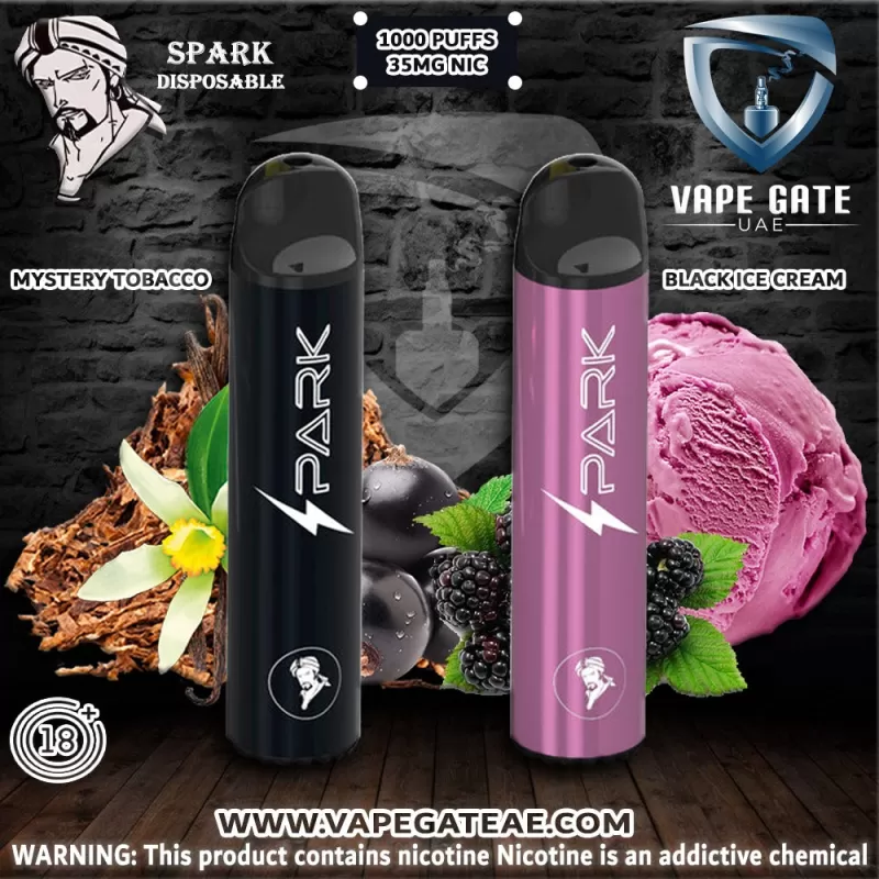 Spark Disposable Pod (1000 Puffs ) - MADE IN USA - PB & J - Image 3