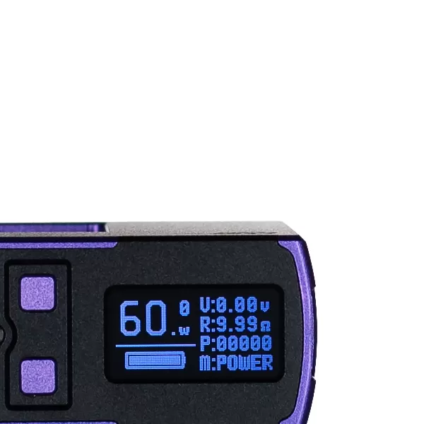 Vaperz Cloud Pixel AIO 60W Boro Kit - Satin Purple - Image 2