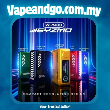 Wynh3 GYZMO Device & Cartridge Akta 852 Registered - Vapeandgo Com My