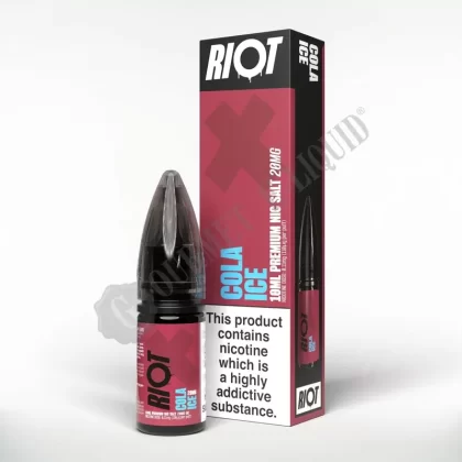 Cola Ice by Riot X - Nicotine Strength#10mg>20mg