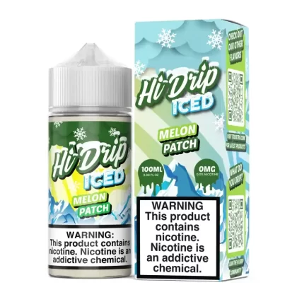 Hi-Drip Iced Melon Patch 100ml Vape Juice - Vape Product, Vape Product