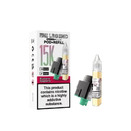 Elux ENE Legend 15k Prefilled Pod Blueberry Raspberry - Nicotine Strength#20mg (863D42)