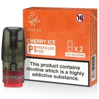 Cherry Ice Elf Bar Mate P1 Prefilled Pods - Ecigpremium