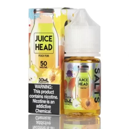 PEACH PEAR SALTS JUICE HEAD EXTRA FREEZE E-LIQUID 30ML ( 25MG – 50MG ) - Vape Product, Vape Product