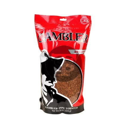 Gambler Pipe Tobacco Regular 16 oz. Bag - Vape Store