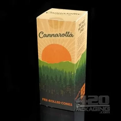 Cannarolla 84mm x 26mm Pre Rolled White Paper Cones 900/Box - Ejuicewarehouse