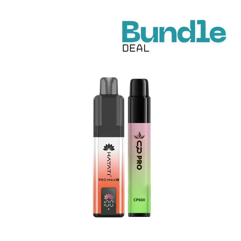 Hayati Pro Max Plus 6000 + CP Pro Cp600 Bundle - Double Apple / Pineapple Ice