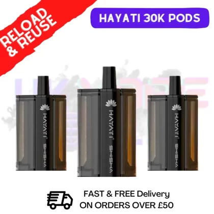 Hayati 30K Shisha Replacement Pods Pro Ultra Plus – Refil