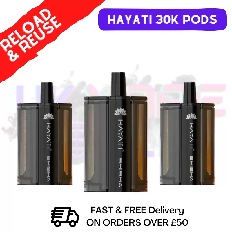 Hayati 30K Shisha Replacement Pods Pro Ultra Plus – Refil