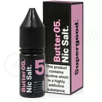 Butter 05 Nic Salt E-Liquid by Supergood - Ecigpremium