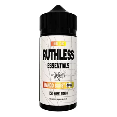 Mango Burst On Ice Ruthless Essentials 100mL - Nicotine Level#3mg>6mg