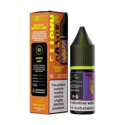 RAINBOW CANDY NIC SALT E-LIQUID BY NASTY LIQ