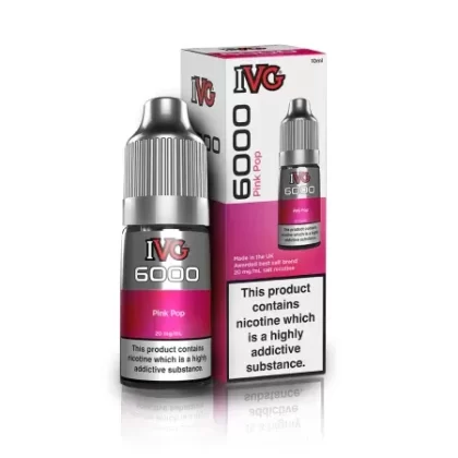 IVG 6000 10ml Bar Salts – Pink Pop