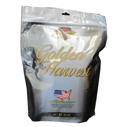 Golden Harvest Silver Pipe Tobacco - Product#Silver~Packaging#6oz Bag>16oz Bag