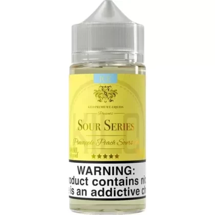 Pineapple Peach Sours Ice E-Liquid by Kilo Sour Series