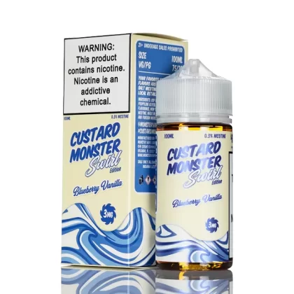 Custard Monster - Blueberry Vanilla Swirl - 100mL - 6mg