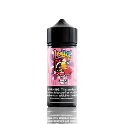 Loud E-Liquid – Cereal Milk – 100mL - Vape Product, Vape Product