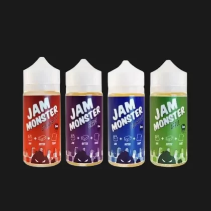 JAM MONSTER 100ML - Pb Jam Strawberry / 3 MG